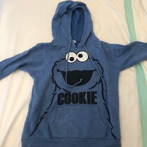 cute cookie monster hoodie!